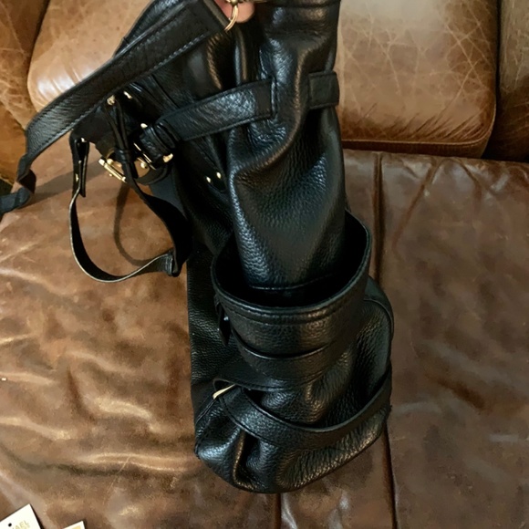 Ex large Michael Kors black pebble leather purse - Picture 6 of 7